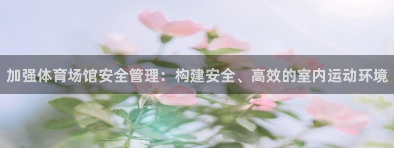 必一体育sport官方网站：加强体育场馆安全管理：构建安全、