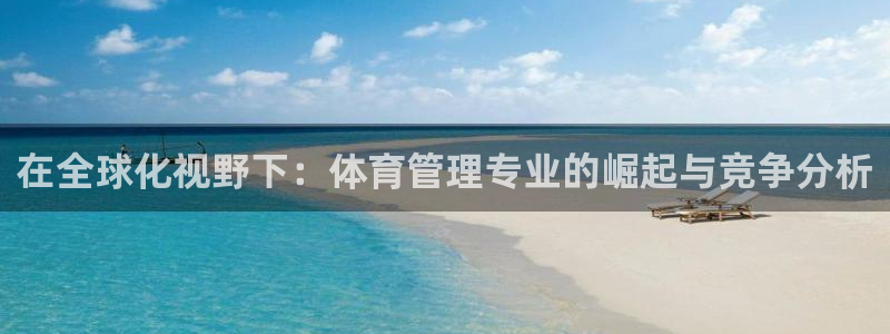 必一运动 b 体育素描版：在全球化视野下：体育管理专业的崛起